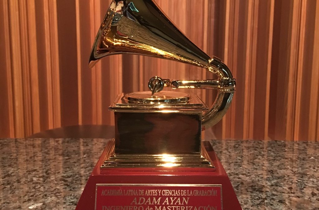 Adam Ayan’s latest Latin Grammy has arrived!