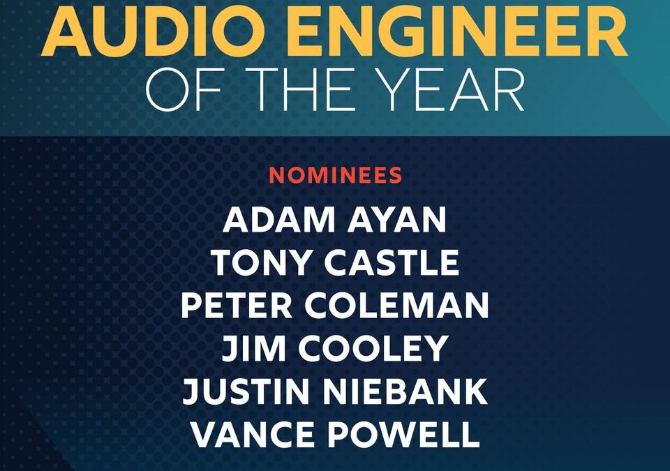 Adam Ayan nominated for an Academy of Country Music Award!